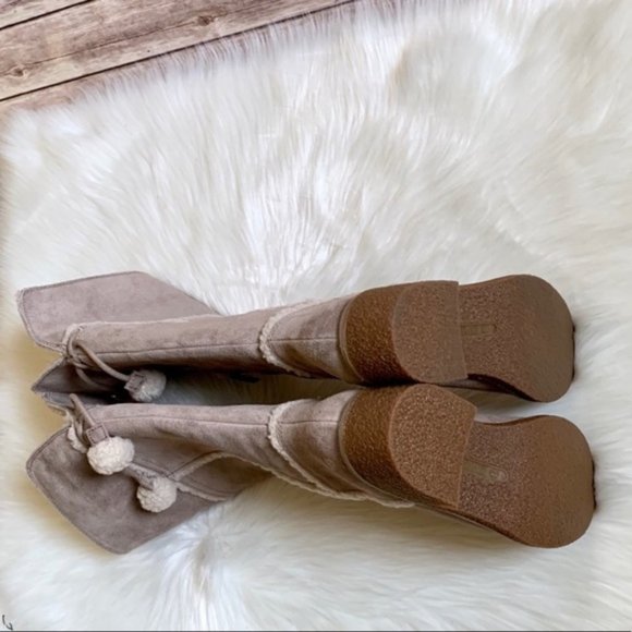 Timberland Women's Brinda Taupe Suede Tall Boots A22DH ALL SIZES - Picture 7 of 15